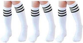 TOCONFFON Knee High Tube Socks for 