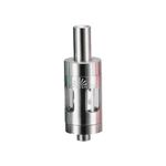 INNOKIN T18E Tank, 2ml Cartridge Capacity, No Nicotine, E-Cigarettes, Vape Tank Atomizer, Stainless Steel, and Pyrex Glass Material, Compatible with The T18E and T22E, (Silver)