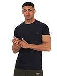 TCA Stamina Lightweight Gym Top, Dry Fit Running Top for Men - Gym Tops for Men, Gym T Shirts Men - Anthracite, M