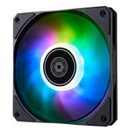 Silverstone Air Slimmer 120 Enhanced Performance 120mm Slim Fan with Full-Range PWM and ARGB Lighting Effect (SST-AS120B-ARGB)