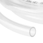 HZFJ 100 Feet PVC- 3/16" ID Clear Vinyl Tubing Food Grade Multipurpose Tube for Beer Line, Kegerator, Wine Making, Aquaponics, Air Hose