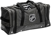 Franklin Sports NHL Ice Hockey Carry Bag - Premium Equipment Bag for Hockey Gear - Large Expandable Duffle Bag - Heavy Duty - NHL Licensed