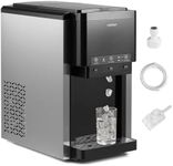 COSTWAY 3-in-1 Ice Maker with Ice C