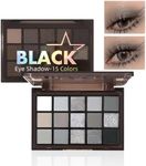 Black Eyeshadow Palettes, Glitter &