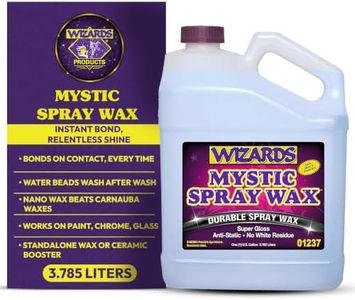 Wizards Mystic Spray Wax - Nano Wax Coating - 1 Gallon