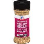 McCormick Himalayan Pink Salt with Black Pepper and Garlic All Purpose Seasoning, 6.5 oz Mixed Spices & Seasonings