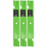 8TEN LawnRAZOR Mower Blade Set for Scag 482878 481707 481711 Exmark 1-633482 539100341 (Medium Lift) 3 Pack