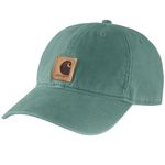 Carhartt Unisex, Canvas Cap, Slate Green, One Size