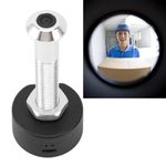 Bewinner Peephole Camera for Apartment Door, WIFI Peep Hole Camera, 1080P Door Viewer with 170° Wide Angle Lens, Mobile Detection, APP for Home Security (Silver)