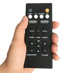 Kassionel Replacement Remote for Yamaha VCQ9140 Sound Bar Remote Control for YAS-109, YAS-209, ATS-1090, ATS-2090, ATS1080, ATS-1080, YAS1080, YAS-1080, VAF7640