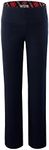 BIENZOE Girl's School Uniforms High Tech Durable Adjust Waist Pants Navy 16