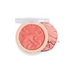 Revolution Beauty London Blusher Reloaded Blush, All-Day Wear, Highly Pigmented and Buildable, Rhubarb Custard, 7.5g