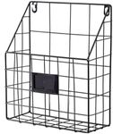 Wall Mount Storage Basket Rack For 