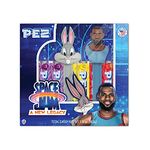 PEZ Candy Space Jam Gift Set, Bugs Bunny & Lebron James Dispensers & Six Pack Of Candy