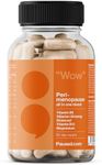 Paused All in One PeriMenopause Relief - 60 Vegan Capsules | Hormone Balance Support | Natural Phytoestrogens | Red Clover & Shatavari Blend | Eases Hot Flushes & Fatigue | Non-GMO, Gluten-Free