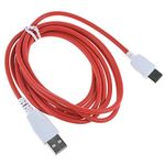 PwrON 6.6 FT Sync and Charger Cord for Fuhu Nabi 2S (SN02NV07A) DreamTab & Nabi XD Nabi Jr. Android Tablet for Kids Data Cable