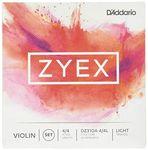 D'Addario Zyex Violin Set Alum D 4/4 Lgt (DZ310A4/4L)