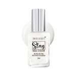 Swiss Beauty Slay Nail Color | Glossy Finish, Long Lasting Nail Paint| Chip resistant, Quick drying Nail Polish | Shade- Pearl, 25Ml