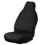 Sakura Single Van Front Seat Cover - SS5441 - For Driver Only - Universal Stretch Fit - Integral Headrest Cover