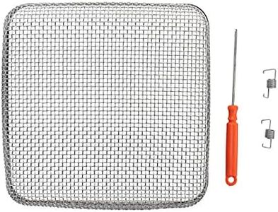 Camco 42151 Flying Insect Water Heater Screen - WH 400,6.75" X 6.75" X 1.3", Gray