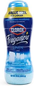 Clorox Fraganzia In-Wash Scent Booster Crystals in Linen Scent, 70 Oz Value Size | Laundry Scent Booster Crystals | Linen, Light Floral Laundry Fragrance 70 Ounce Crystals