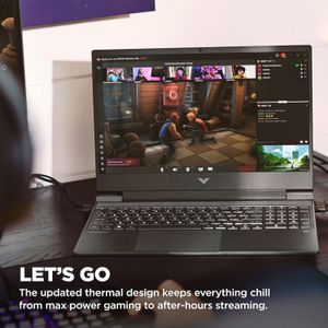 HP Victus 15.6” Gaming Laptop – Ryzen 5, 8GB RAM, 512GB SSD, RTX 2050, FHD IPS, Mica Silver