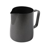 Milk Frothing Pitcher 12OZ 20OZ(350ml 600ml) 304 Stainless Steel Espresso Steaming Pitchers Barista Cup For Making Coffee Cappuccino Precision Latte Barista Art-Matte Finish (12 oz)