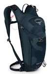 Osprey Siskin 8 Men's Bike Hydration Backpack with Hydraulics Reservoir, Slate Blue