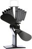 Ecofan 812AMXBX Heat Powered Wood Stove Fan, Black, Bilingual