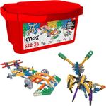 Basic Fun K'NEX , Click and Construct Value Building Set with Storage Tub , Educational Toys for Kids, 522 Piece Stem Learning Kit, Construction Toys for Kids Aged 7+, (Packaging may vary)