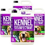 ULTIMA-PLUS XP Kennel Kleen - Disinfectant, Cleaner, Sanitiser & Deodoriser, Concentrated Formula, For use in Kennels, Catteries, Hatches and More! (Lavender Fragrance, 20 Litres)