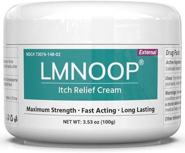 Anti Itch Cream, Extra Strength Anti-Itch Ointment, Relieves Rashes and Itching Caused by Insect Bites, Sunburns, Pet Hair, Dust Contact Allergies, and Poison Ivy, Poison Oak, and Poison Sumac 3.53OZ