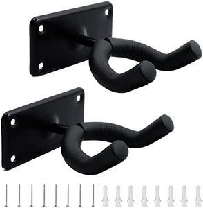 FABTEASQ Skateboard Hanger Skateboard Hooks for Wall Longboard Holder Longboard Wall Mount Hangers for Electric Skateboard，Guitar ，Snowboards,2 Pack