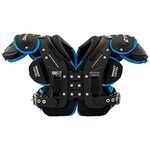 CHAMPRO Gauntlet 3 Football Shoulder Pad, Medium,Black