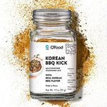 C O'Food BBQ Kick, Korean Powder Bulgogi Seasoning Mix, Vegan, Gluten Free, No Corn Syrup, Multipurpose, No Added MSG, 2.2oz (65g) (BBQ, Pack of 1)