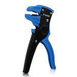 X-COTEC Wire Stripper, Multifunctional Insulated Wire Strippers & Cutter, Adjustable Cable Stripping Tool, Professional Wire Cutter for Home Electric Repair, Stranded Wire Industrial