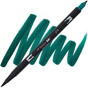 Tombow Dual Brush Pen, Jade Green (379)