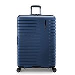 Traveler's Choice Archer Polycarbonate Hardside Spinner Luggage Set, Blue, Checked 29-Inch, Archer 29-inch Polycarbonate Hardside Spinner Luggage