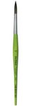 Da Vinci 373 Series Round Brush, Synthetic Fiber, Green, 20.3 x 0.55 x 30 cm