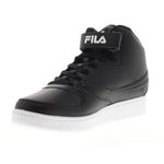 Fila Men's high Sneaker, Black/White/White, 8.5