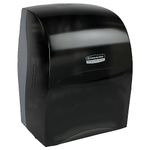 Kimberly-Clark Professional KIM09990 Sanitouch Hard Roll Paper Towel Dispenser, Smoke/Black