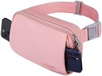 WATERFLY Crossbody Belt Fanny Pack: Sports Walking Waist Bag Runner Belt Bum Bag Hip Fannie Pack Phanny Fannypack Woman Man for Hiking Jogging Running