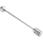 Fox Run Honey Dipper, Stainless Steel Honey Stirring Stick, 6.5"