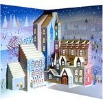 Forever Handmade Pop Up Laser cut Card - POP112 - Christmas Carol Singers