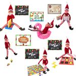 Elf Props | Accesories | Christmas Elf | Ideas | Elf Pack | Elf Arrival | Ideas Pack (All item - 6 pack)