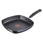 Tefal Aluminium Grill Pan 26 * 26 Greyish Black Delicia