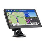 LEESION GPS Navigation for Car Canada, 2024 Maps 7 inch Truck Drivers Navigation Systems for Car with Voice Guidance and Speed Camera Warning Maps Lifetime Free Updates (Canada US Mexico)