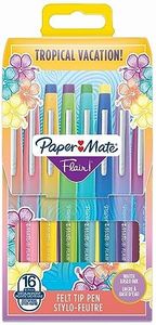 Paper Mate 2061396 - Paquete de 16 rotuladores, punta mediana