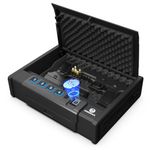 HARDROCK Biometric Gun Safe for Handgun Smart Pistol Safes Fingerprint Safe Box Electronic Quick Access Pistols Safe Gun Storage and Security lock Box for Home,nightstand