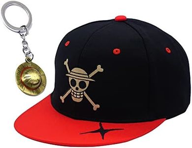 EIKOU Baseball Cap Embroidery Hat Adjustable Snapback Classic Design for Everyday Style, Black+red, 0-8